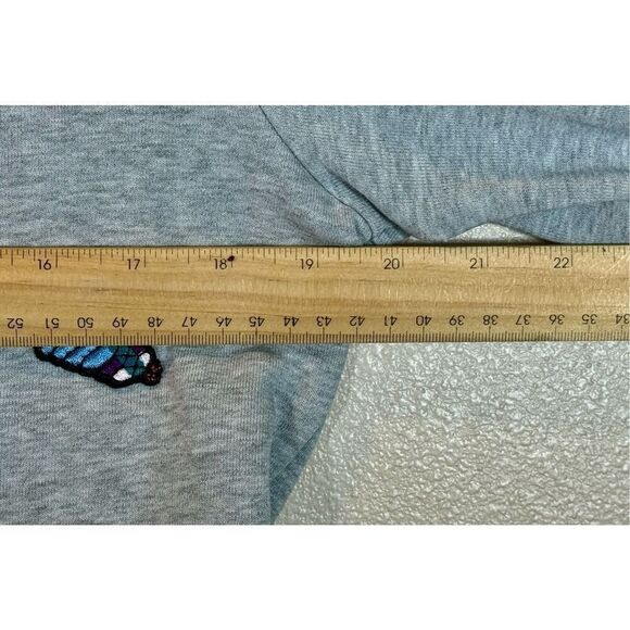 Mira Mikati My Lala Land Limited Cotton Crewneck Patched Pullover Sweater 6US - Picture 10 of 10